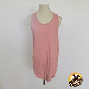PacSun Pink Sleeveless Tank Top